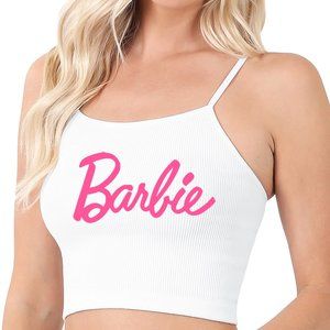 Cami Crop top barbie